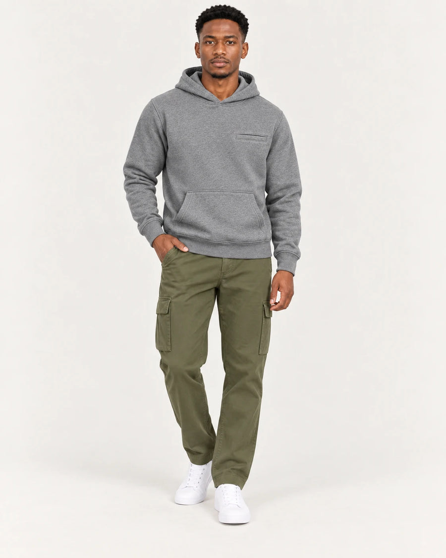 Cargo Pants + Hoodie