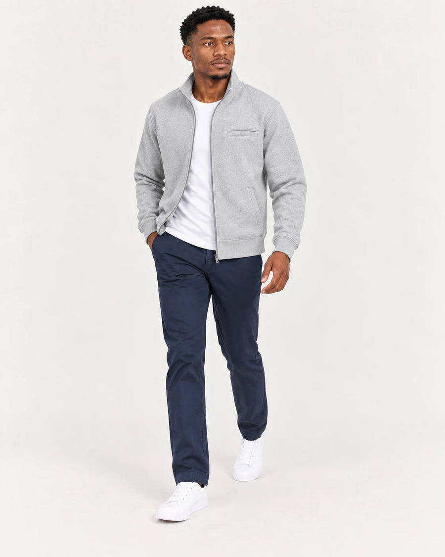Chino Pants + Sweat Jacket