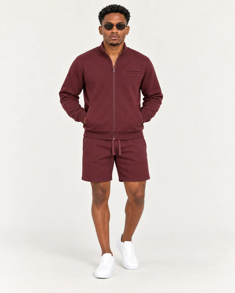Sweat Shorts + Sweat Jacket