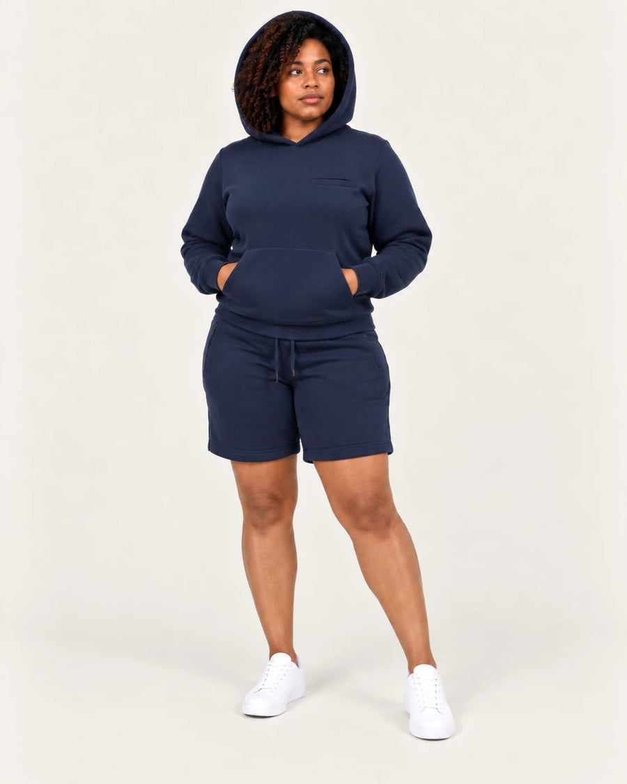 Sweat Shorts + Hoodie