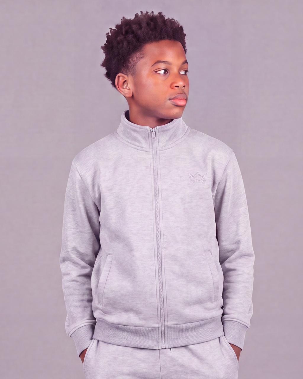 Aombe Men's Sweat Jacket