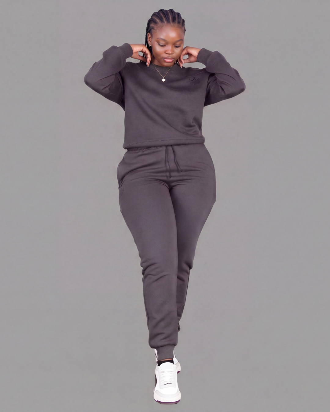 Women's Fleece Set — Sweatpants + Sweatshirt