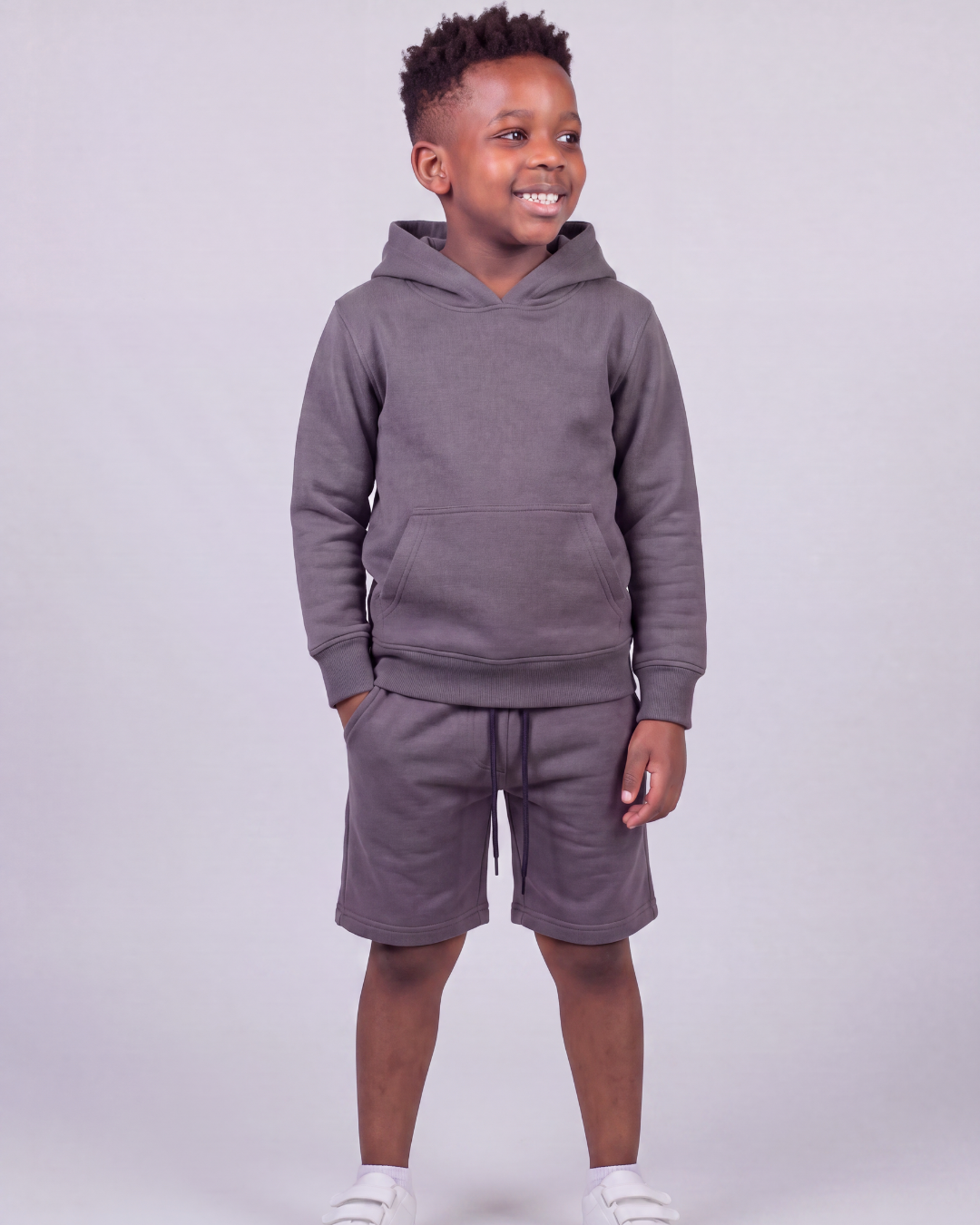 Boys' Fleece Set — Sweat Shorts + Hoodie