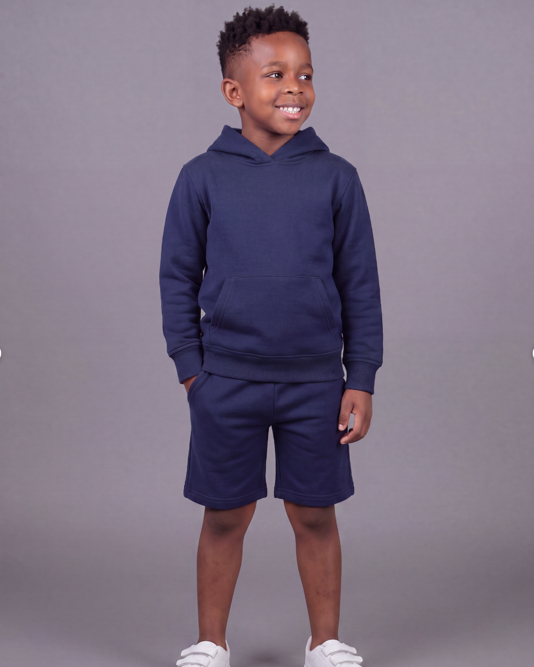 Boys' Fleece Set — Sweat Shorts + Hoodie