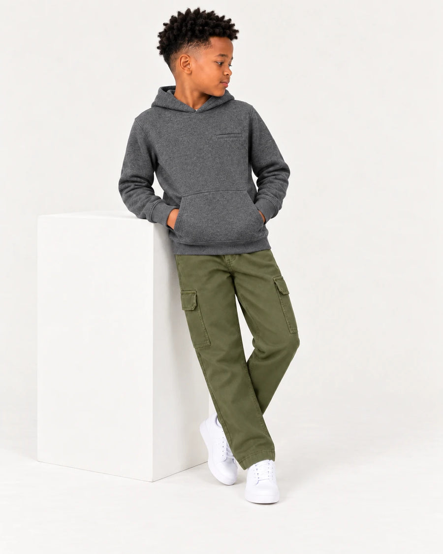 Cargo Pants + Hoodie