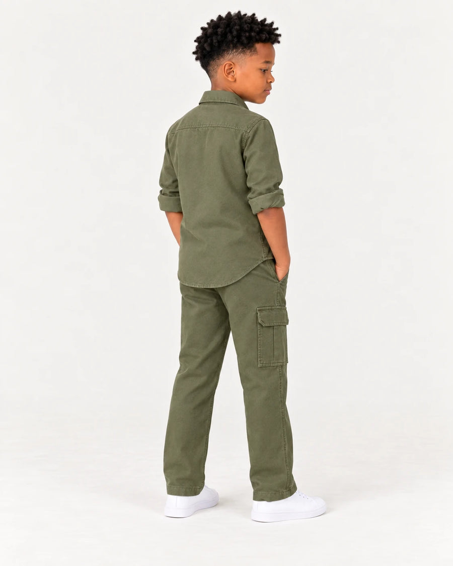 Cargo Pants + Shirt