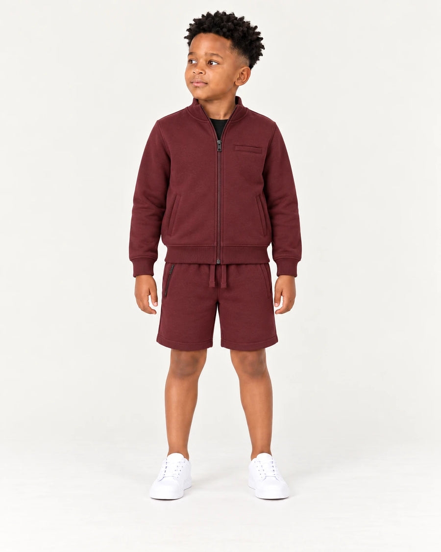 Sweat Shorts + Sweat Jacket