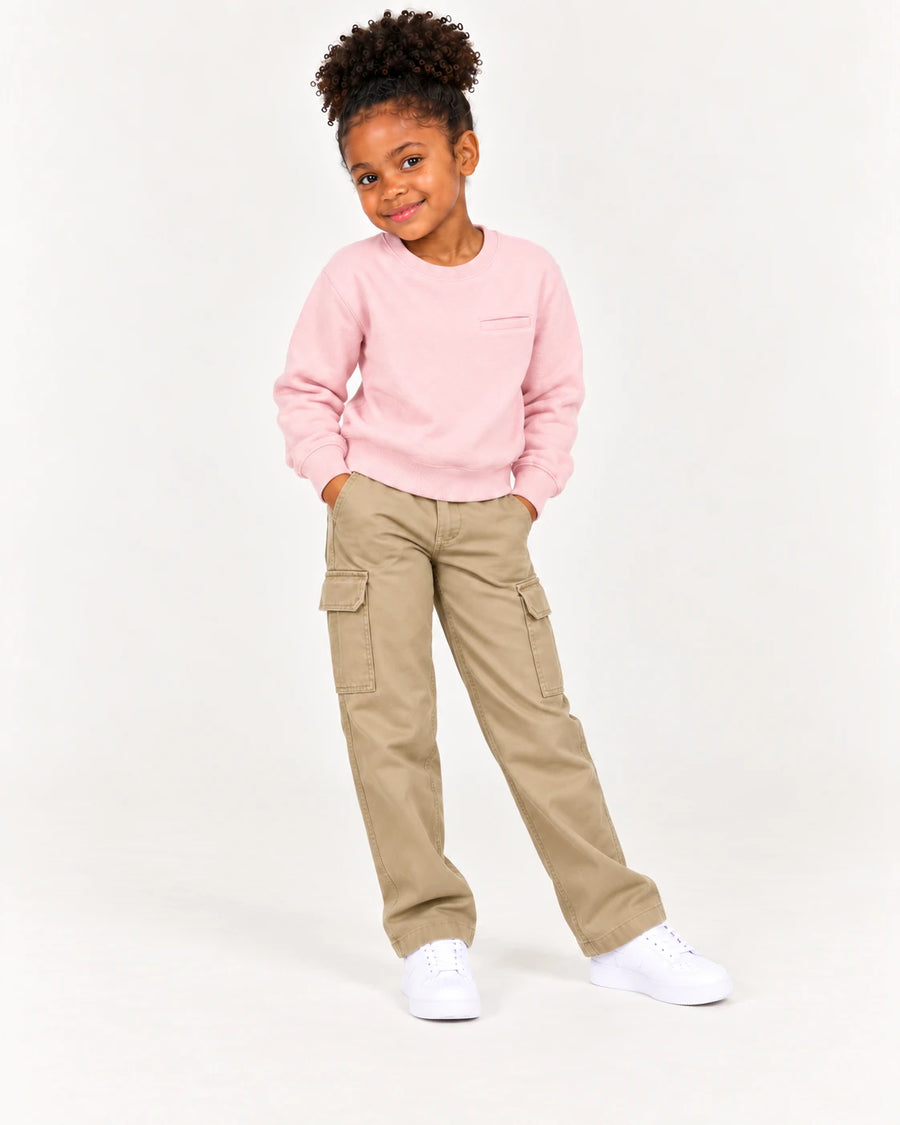 Cargo Pants + Sweatshirt