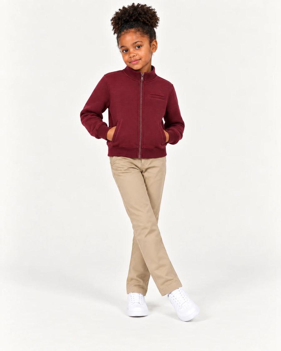 Chino Pants + Sweat Jacket