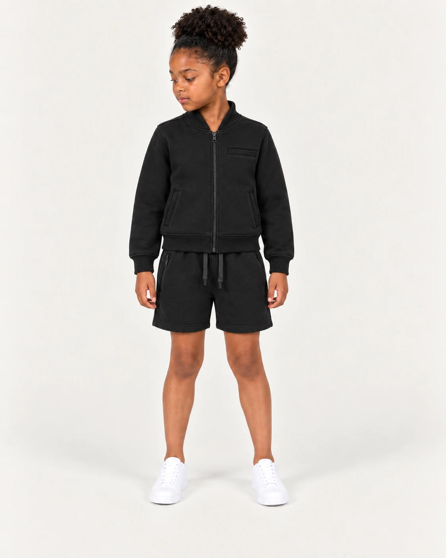 Sweat Shorts + Sweat Jacket