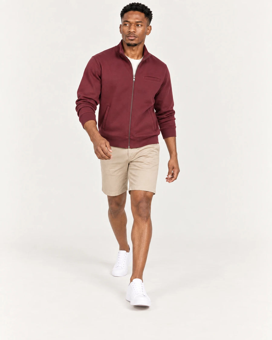 Shorts + Sweat Jacket