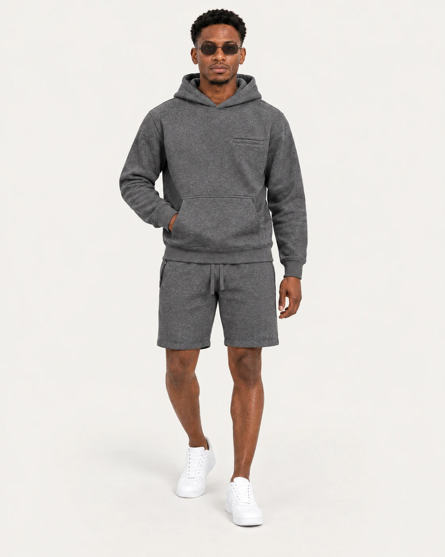 Sweat Shorts + Hoodie
