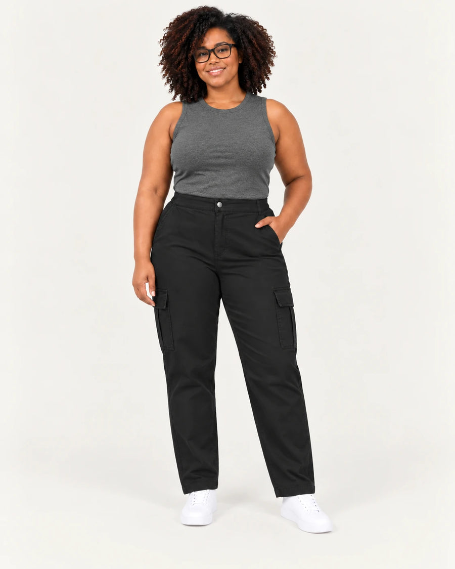 Cargo Pants + Vest Top