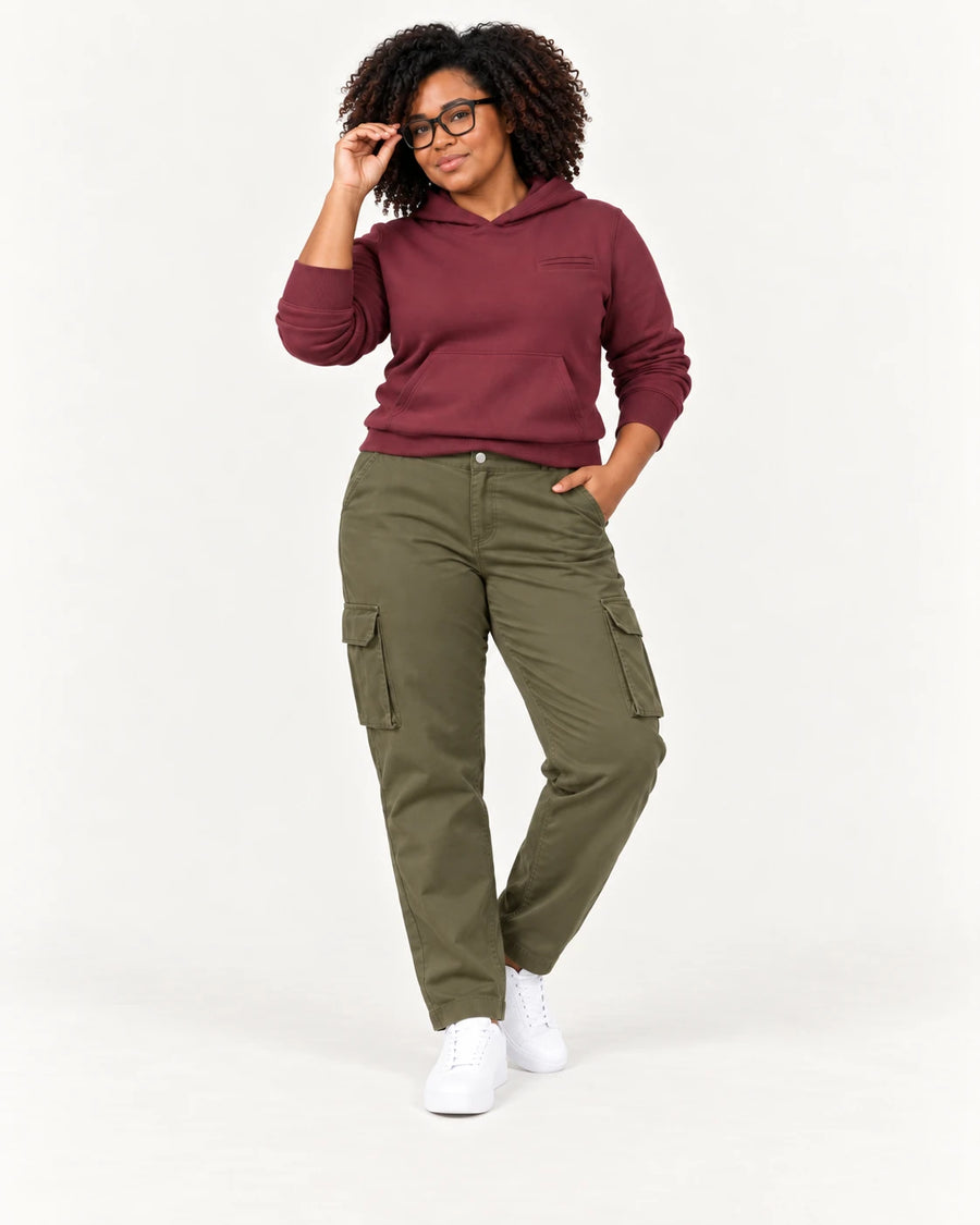 Cargo Pants + Hoodie