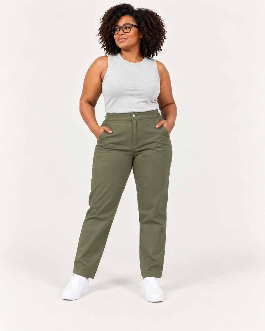 Chino Pants + Vest Top
