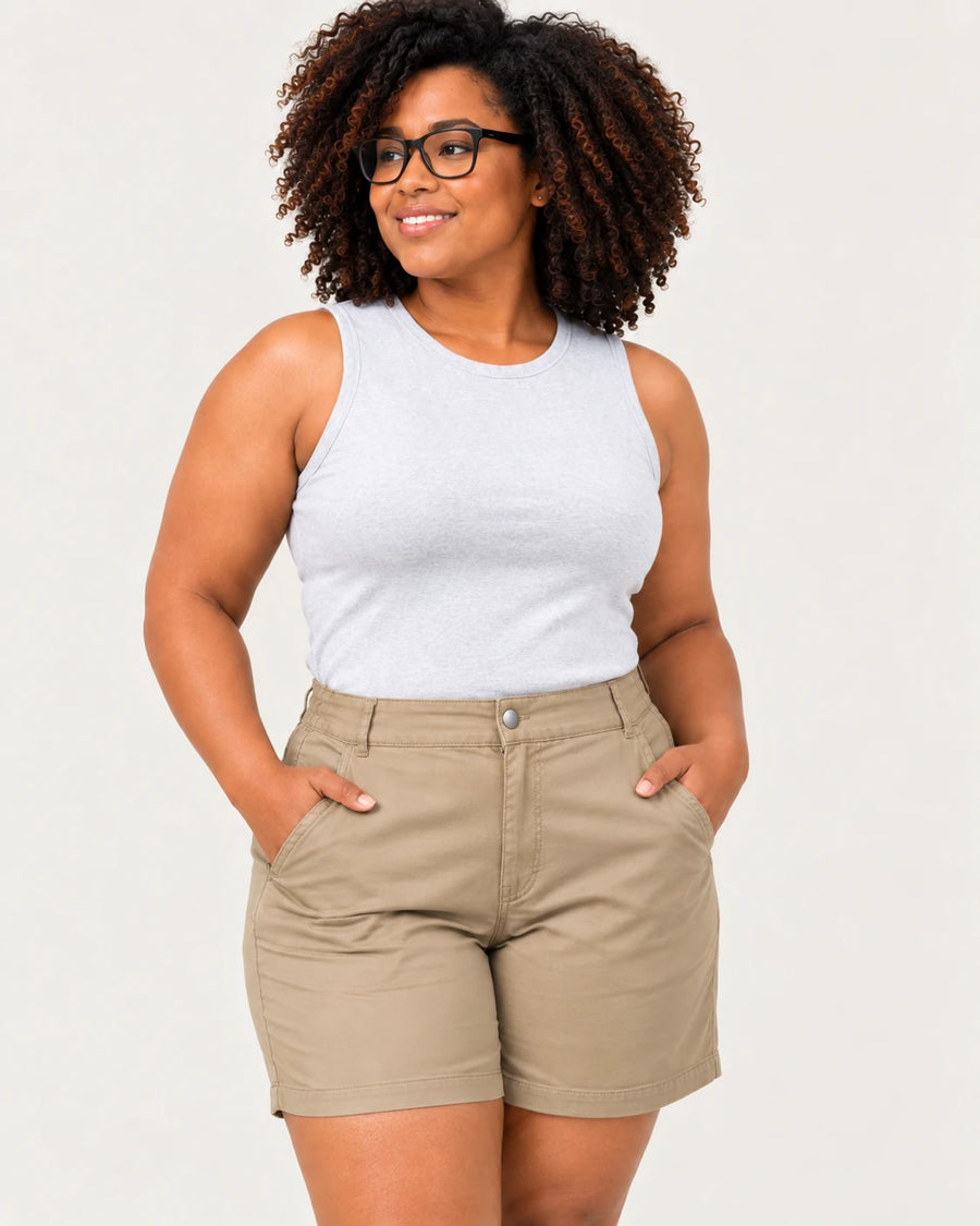 Shorts + Vest Top